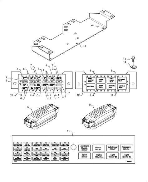 new holland skid steer fuse panel